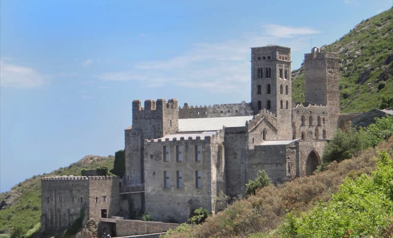 Vista general Sant pere de Rodes Centre Europeu