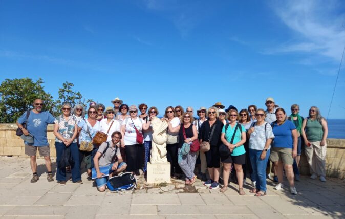 Foto grup - viatge organitzat a la puglia - centre europeu