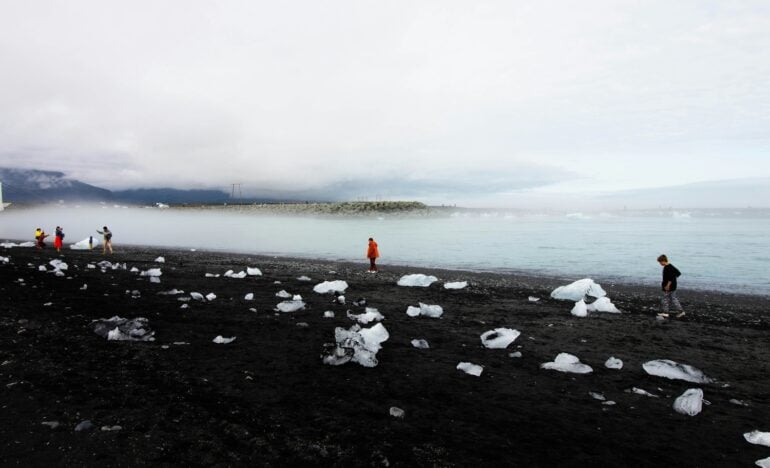 Platja dels Diamants - Viatge en grup a Islàndia - Centre Europeu